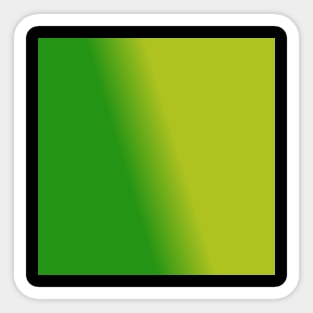 Green Gradient Color Sticker